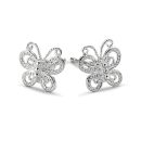 Filigree Butterfly Studs