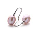 Pink Silk Earrings
