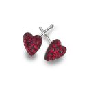 Heartwarm Studs (Red)