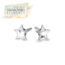 Swarovski Star Studs (Crystal)