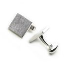 Brushed Square Cufflinks