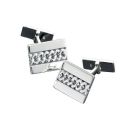 Oxidised Silver Cufflinks