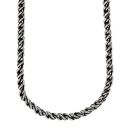 Oxidised Link Necklace