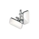 Bold Silver Cufflinks