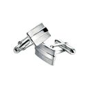 Brushed and Polished Cufflinks