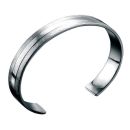 Brushed and Polished Bangle