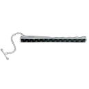 Black Weave Tie Pin