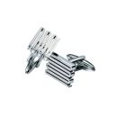Steel Lines Cufflinks
