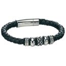 Weaved Steel Beads Bracelet