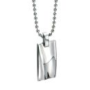 Curved Steel Necklace