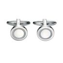 Steel Circle Cufflinks
