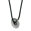 Silver Wheel Necklace