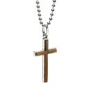 Tiger's Eye Cross Necklace