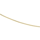 Gold Curb Chain 9ct (46cm) Thin