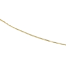 Gold Box Chain 9ct (41cm) Thin