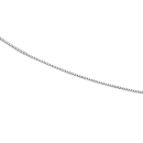 White Gold Box Chain 9ct (41cm) Thin