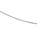 White Gold Box Chain 9ct (41cm) Thick