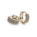 Triple Huggy Earrings (12mm)
