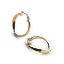 Twisted Tube Earrings