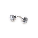 Classic Rubover Earrings (4mm)