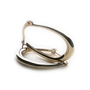 Oval Hoop Earrings