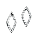 Queen Of Diamonds Earrings 9ct