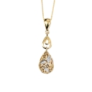 Autumn Leaves Pendant 9ct (Pendant Only)
