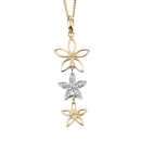 Golden Flora Pendant 9ct (pendant Only)