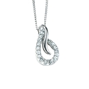 Diamond Adore Pendant 9ct (pendant Only)