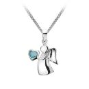 March Angel Pendant