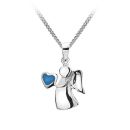December Angel Pendant