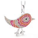 Tweet Me Pendant (Pink/Orange)