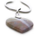 Ocean Jasper Pendant (Heart)
