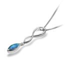 Opal Twirl Pendant