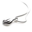 Cream of Silver Pendant