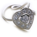 Zirconia Love Pendant