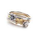Flora Stack Rings (Set of 3)