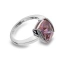 Zirconia Sparkle Ring (Pink)