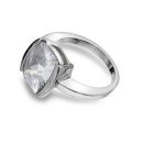 Zirconia Sparkle Ring (White)