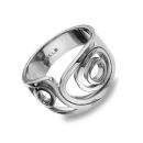 Oval Ripples Ring