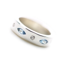 Bindi Blue Ring