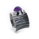 Cacao Ring Amethyst