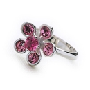 Pink Hibiscus Ring