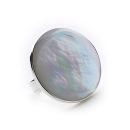 Full Moon Ring (mother Of Pearl)