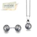 Swarovski Black Diamond, Chaton Set (P1868+E3184)