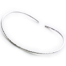 Silver Twist Torque