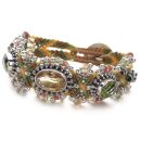 Isha Silverdrop Bracelet (Citrine and Peridot)