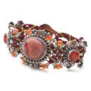Isha Silverdrop Bracelet (Mexican Opal)