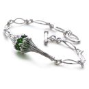 Eastern Essence Bracelet (Green Obsidian)