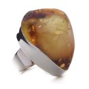 Raw Amber Ring